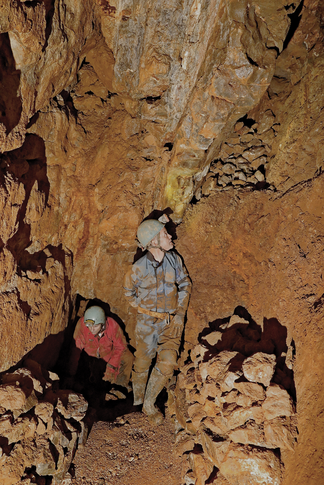 Brian and Bill, Lower West Passage by Graham Price
