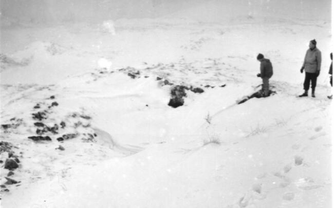 Snow of Charterhouse Rakes Jan 1963 Tony Knibbs