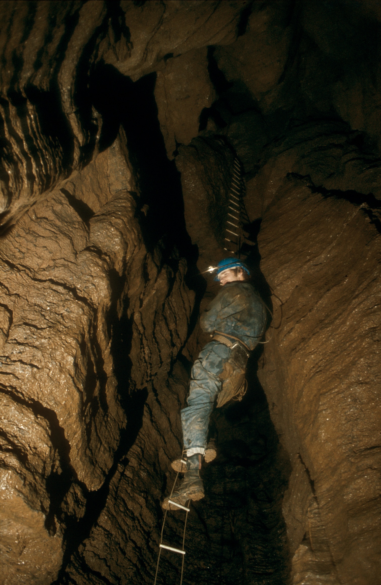 Roy on Pine Pitch 1982.