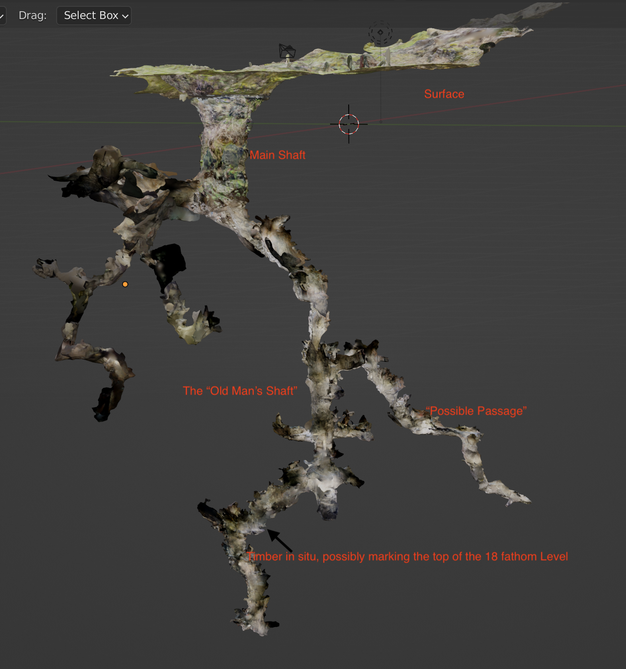 Photogrammetry Survey of Stainsby's Shaft