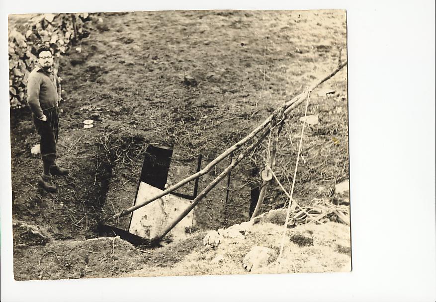 Timber Hole, one of the early MCG digs.