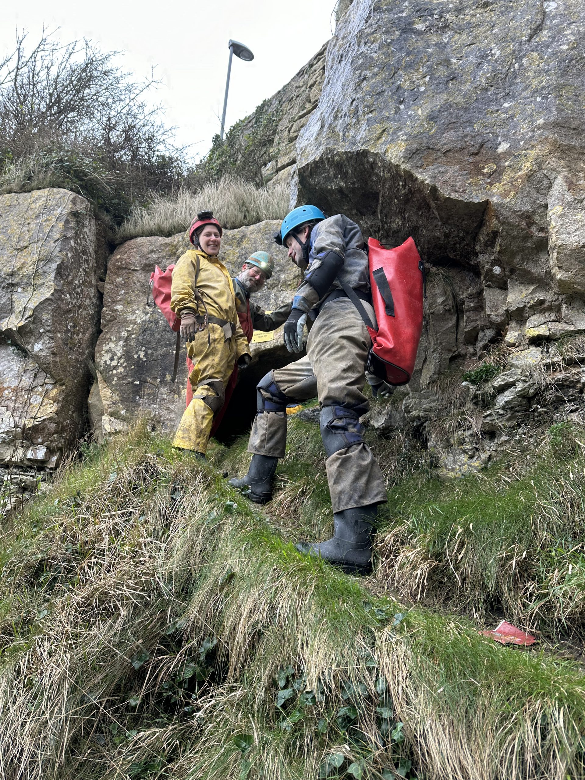 Modern caving gear