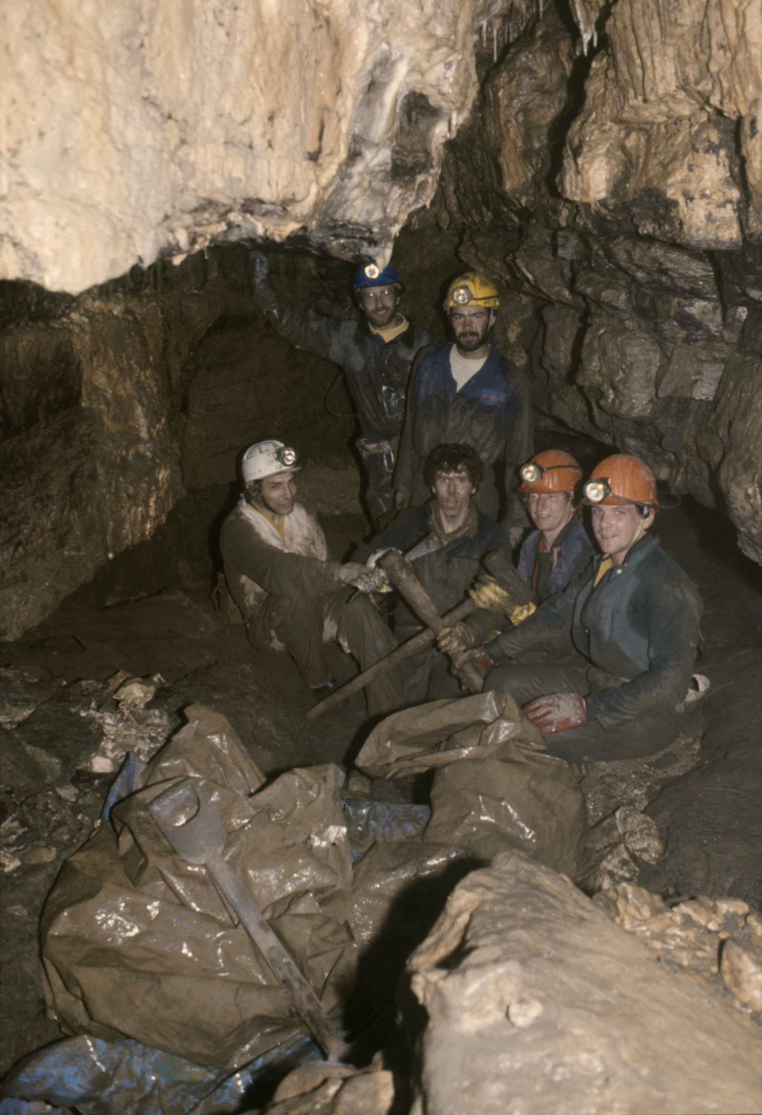 Digging trip in the early 1980s