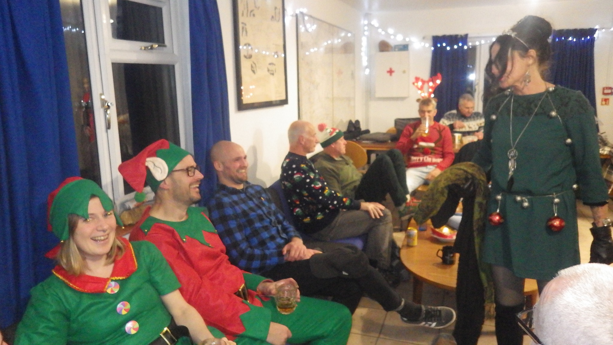 MCG Members enjoying the Christmas Social