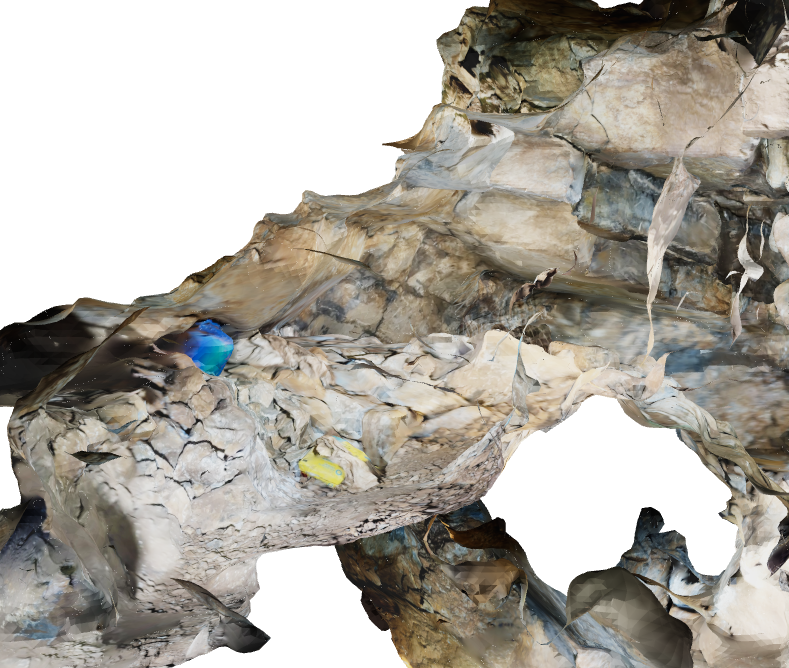 3D scan of Hayes Hole